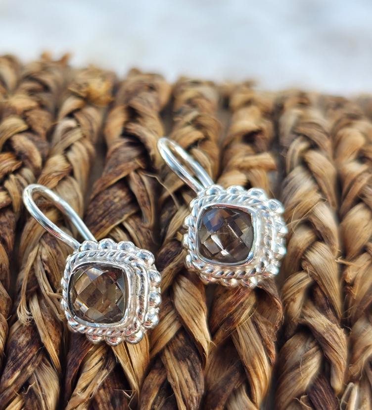 Esha jewel rhombus ohrhängee