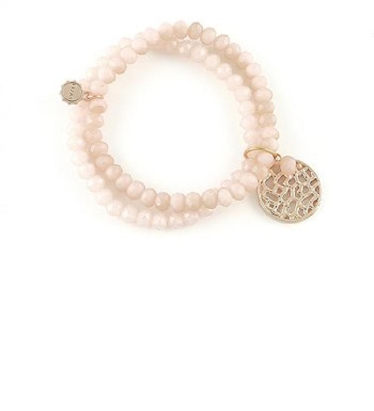 Lizas Armband Modeschmuck Messing rosa