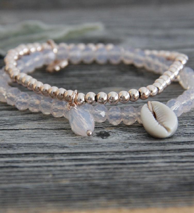 Lizas Modeschmuck Armband rosa