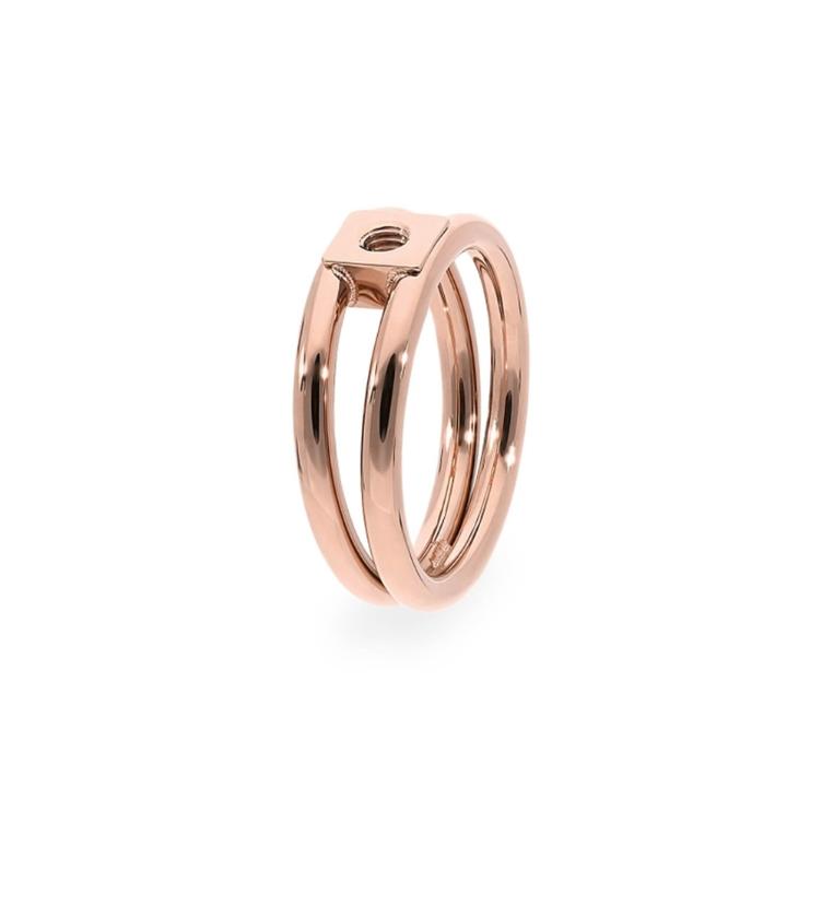 Base Ring ROMA_edelstahl_gelb_rosé - 0