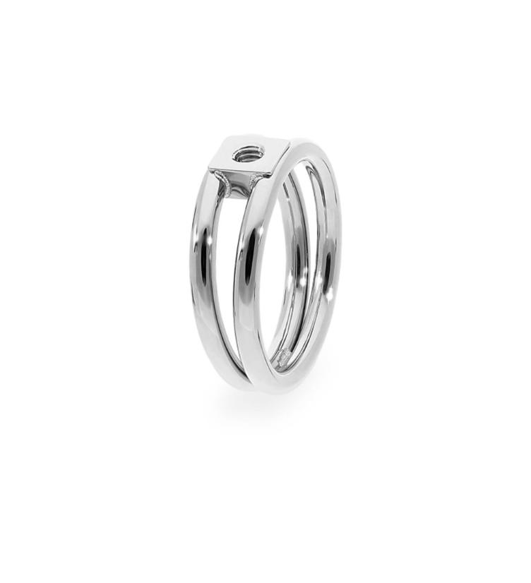 Base Ring ROMA_edelstahl_gelb_rosé - 1