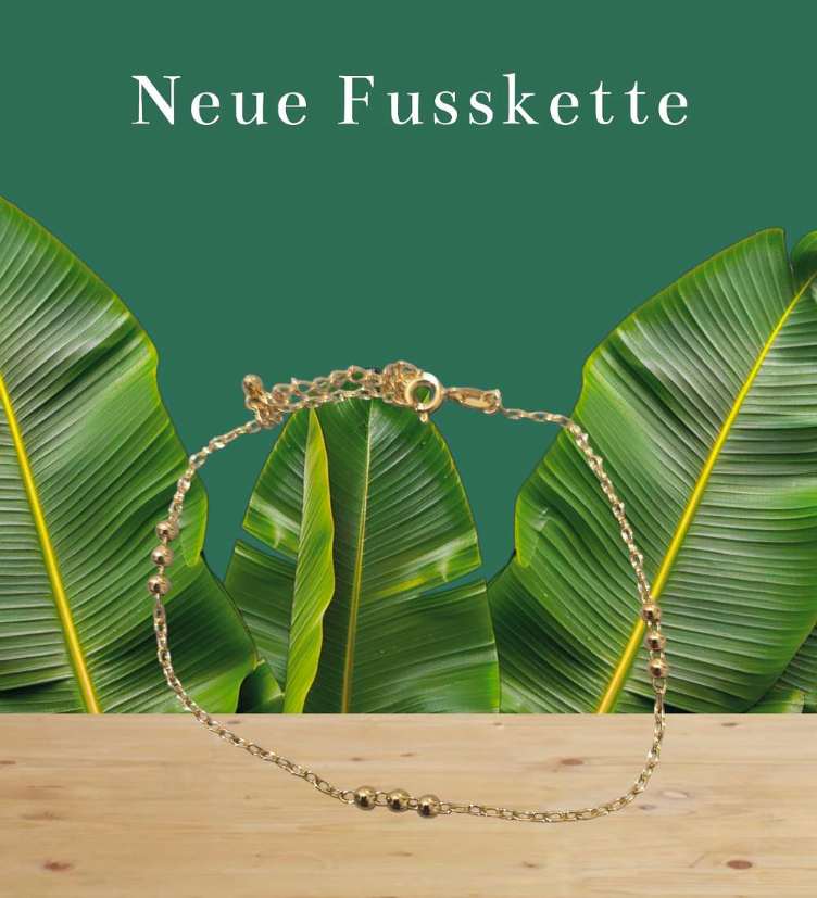Esha jewel Fusskette