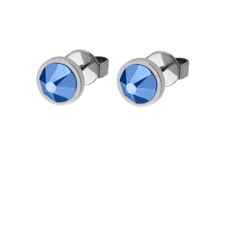 Qudo Canino 9mm Edelstahl_gelb_rosé metallic blue