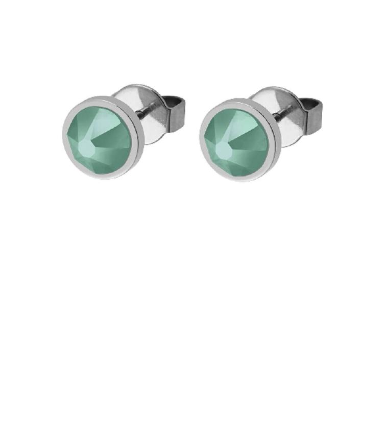 Qudo Canino 9mm Edelstahl_gelb_rosé mint green