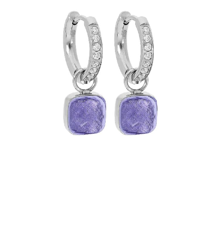 Firenze Creole Deluxe Edelstahl gelb, silber und rosé_provence lavender
