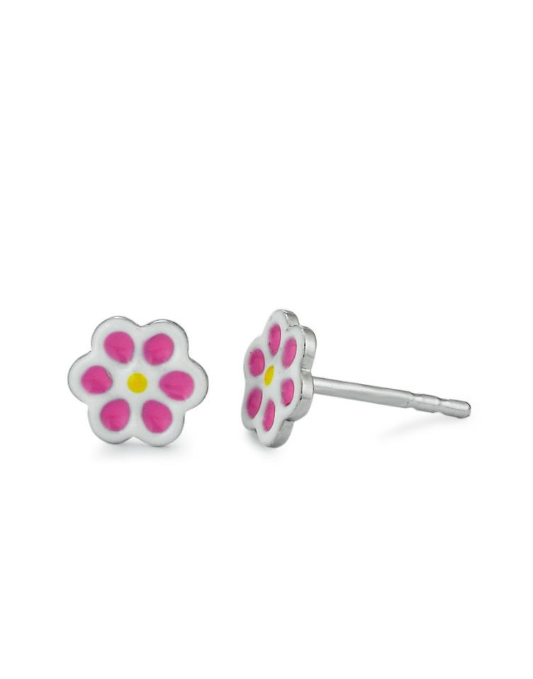 esha jewel Kinder Ohrstecker Blume Silber 925