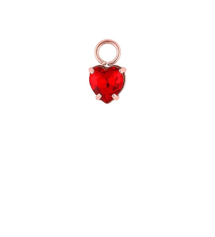 Qudo Salice Charm/ Kettenanhänger Edelstahl_gelb_rosé_red - 1