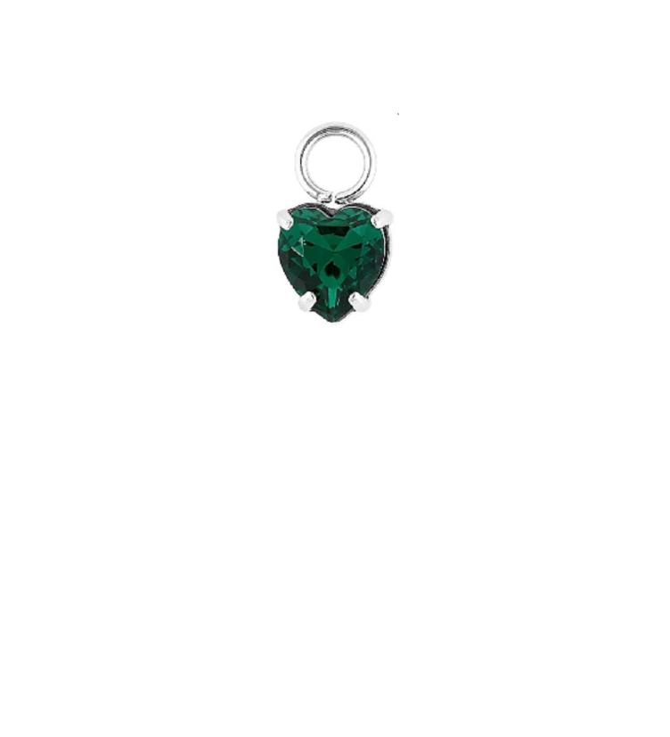 Qudo Salice Charm/ Kettenanhänger Edelstahl_gelb_rosé_emerald