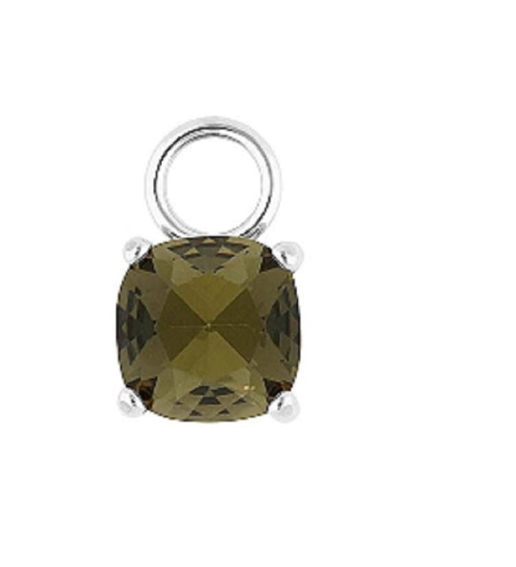 Qudo Celso 15mm Basis Charm passend zu Qudo Basis Armbänder, Ohrringe und Halsketten, Edelstahl silber gelb und rosé_light rose