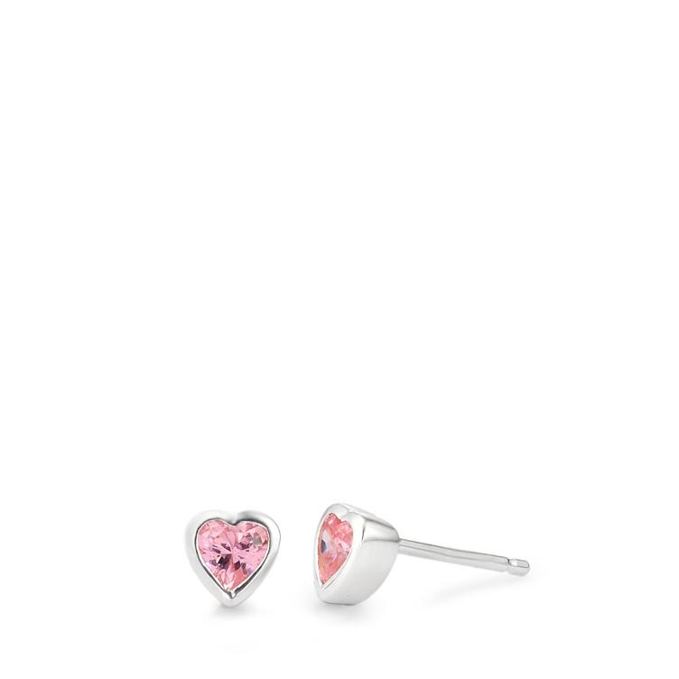 esha jewel Kinder Ohrstecker Silber Zirkonia