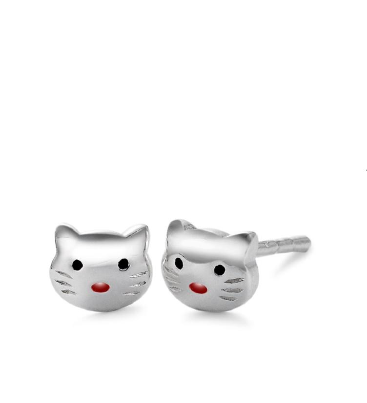 esha jewel Kinder Ohrstecker Silber
