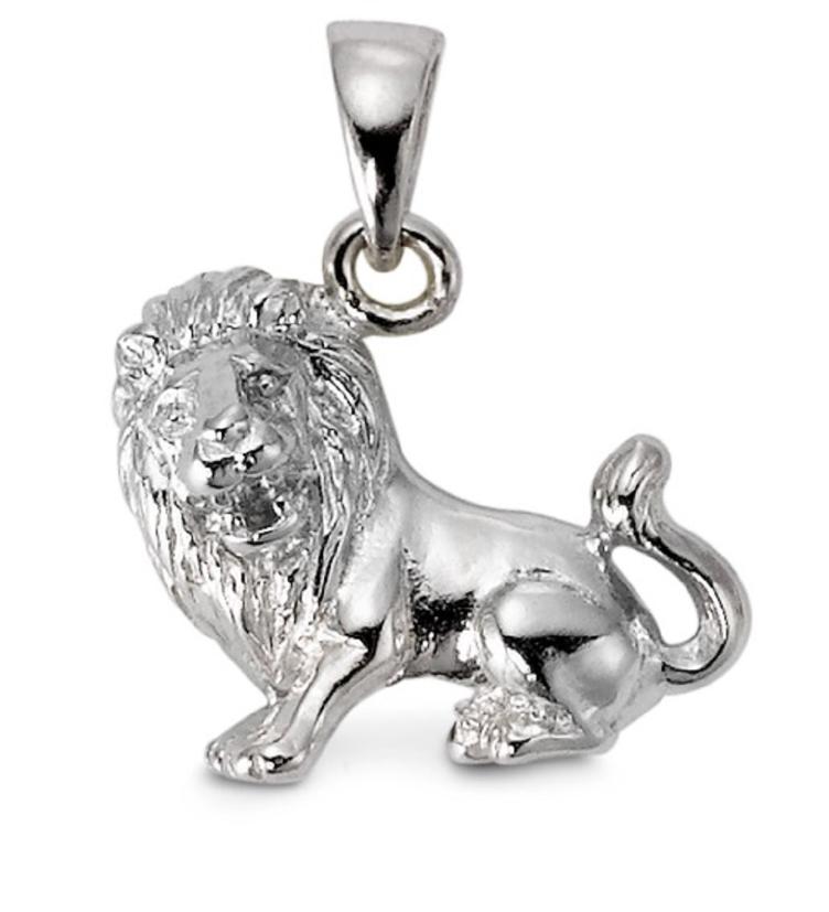 esha jewel Kettenanhänger Silber, Sternzeichen: Löwe