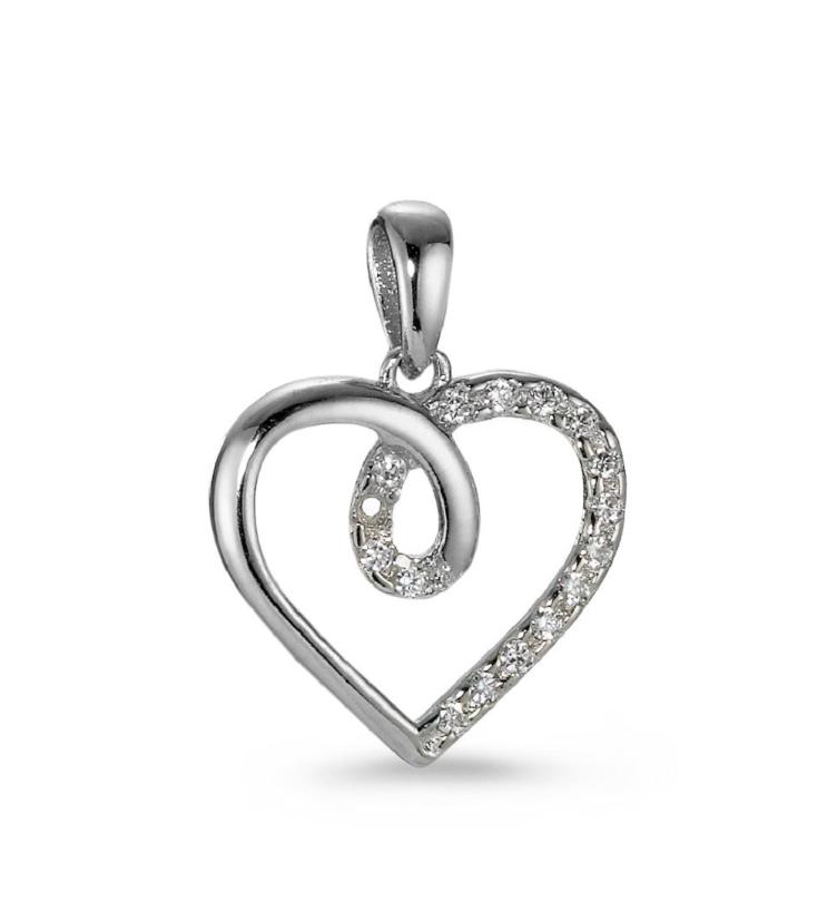 esha jewel Anhänger Silber Zirkonia