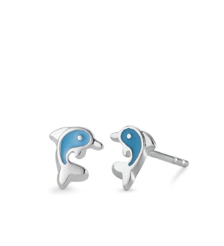 esha jewel Kinder Ohrstecker Delfin
