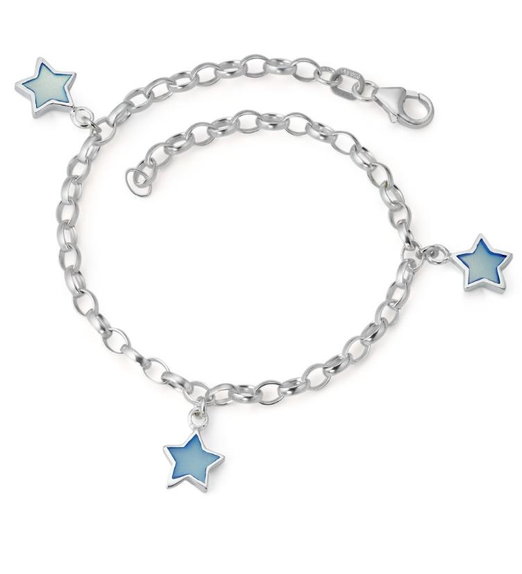 esha jewel Kinder Armband Silber Stern