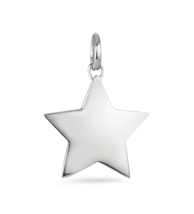 esha jewel Anhänger Silber 925 Stern