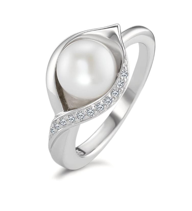 esha jewel Fingerring Silber Zirkonia