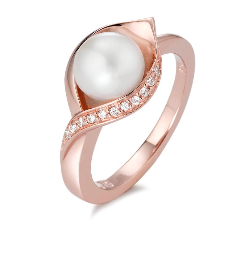 esha jewel Fingerring Silber Zirkonia