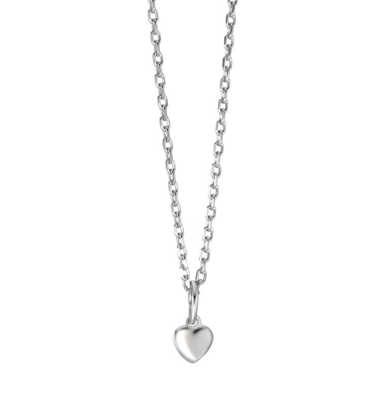esha jewel Halskette mit Anhänger Silber Herz
