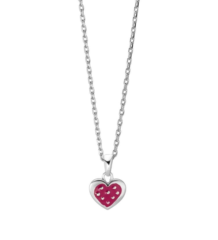 esha jewel Kinder Halskette mit Anhänger Silber