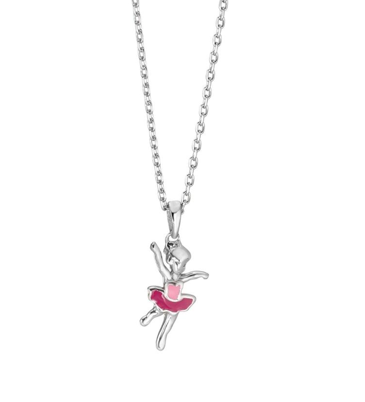 esha jewel Kinder Halskette mit Anhänger Silber