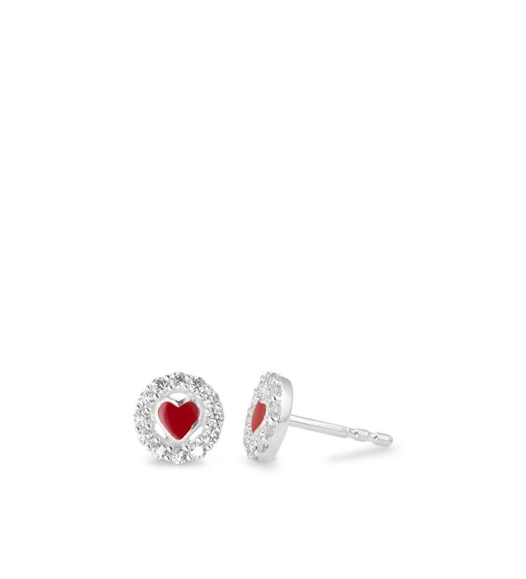 esha jewel Kinder Ohrstecker Silber Zirkonia