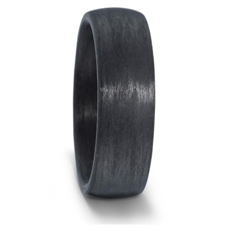 esha jewel Herren Fingerring Carbon