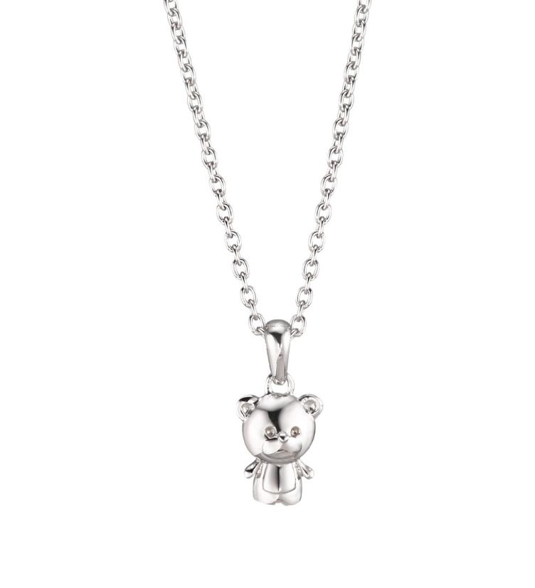 esha jewel Kinder Halskette mit Anhänger Silber