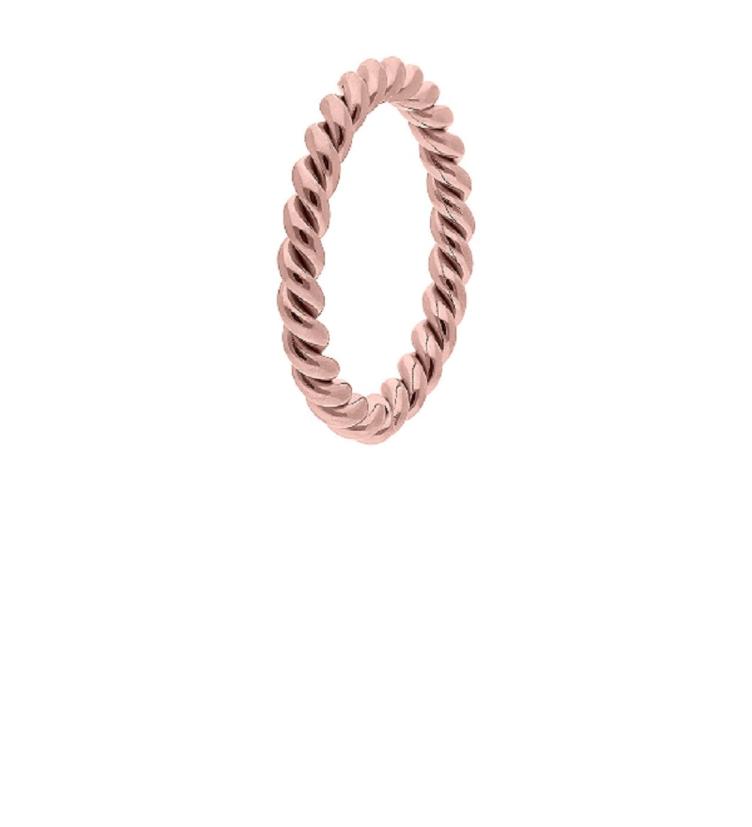 Qudo Vorsteckring Legri Edelstahl rosé