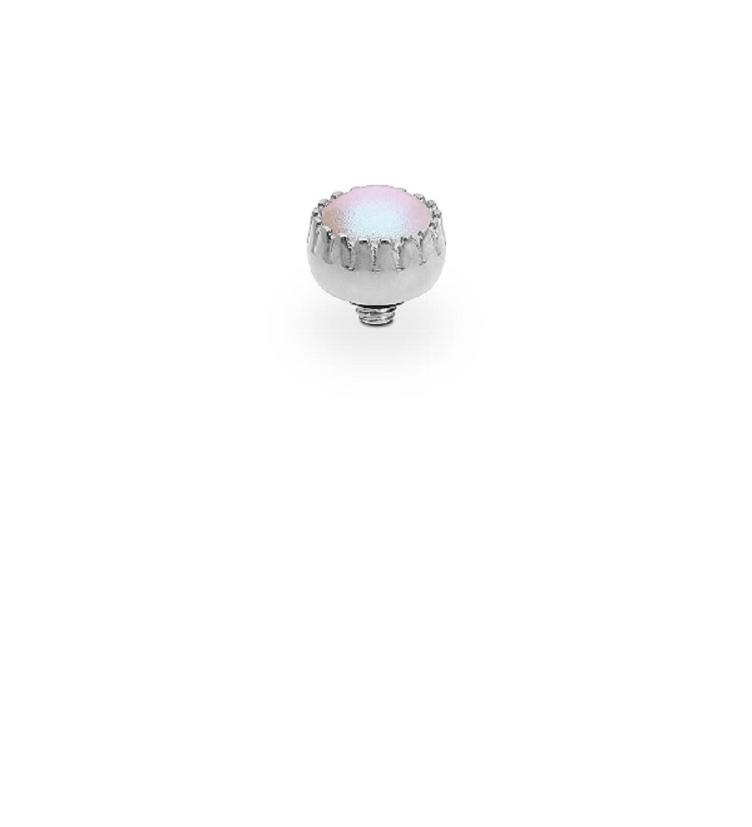 Qudo London Small 8mm Edelstahl_gelb_rosé, irid dreamy rose pearl