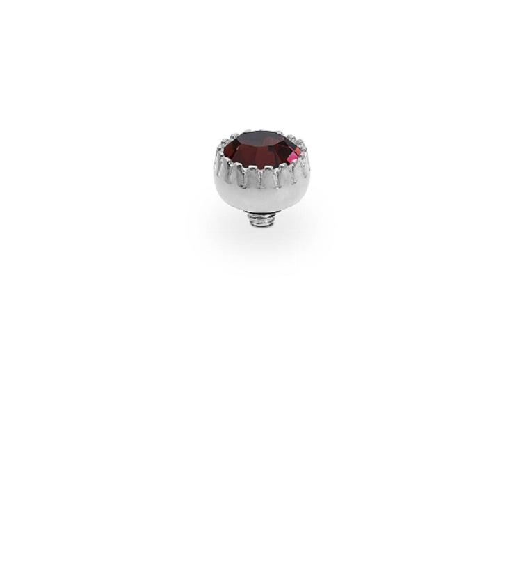 Qudo London Small 8mm Edelstahl_gelb_rosé, burgundy