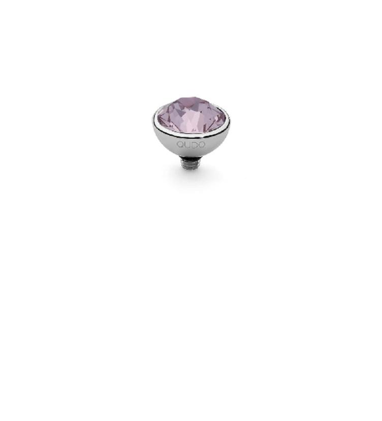 Bottone 10mm Edelstahl_gelb_rosé_light amethyst