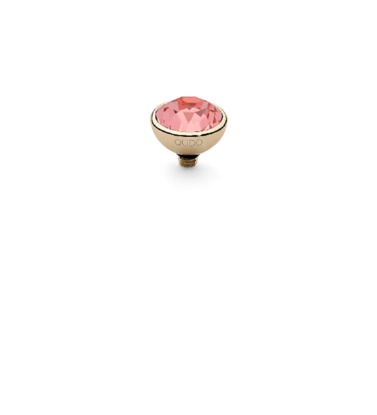 Bottone 10mm Edelstahl_gelb_rosé_rose peach - 0