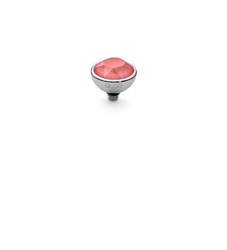 Bottone 10mm Edelstahl_gelb_rosé_light coral