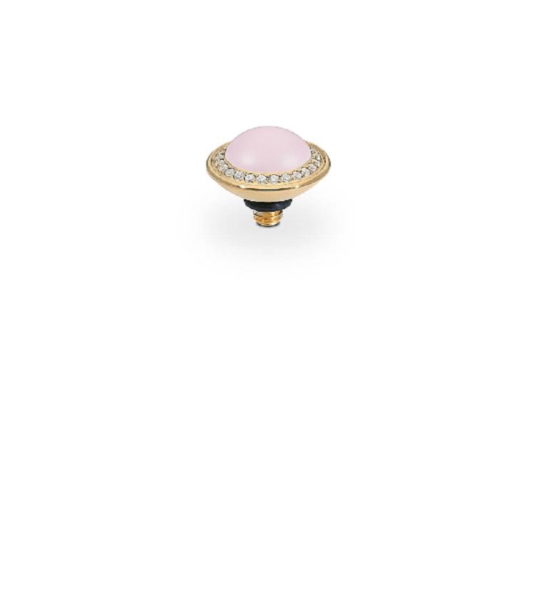 Tondo Deluxe 9mm Edelstahl silber, gelb, rosé_ pastel rose pearl - 0