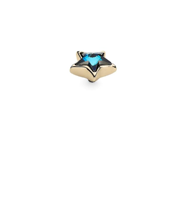 Qudo Stellar 13mm Edelstahl_gelb_rosé bermuda blue - 1