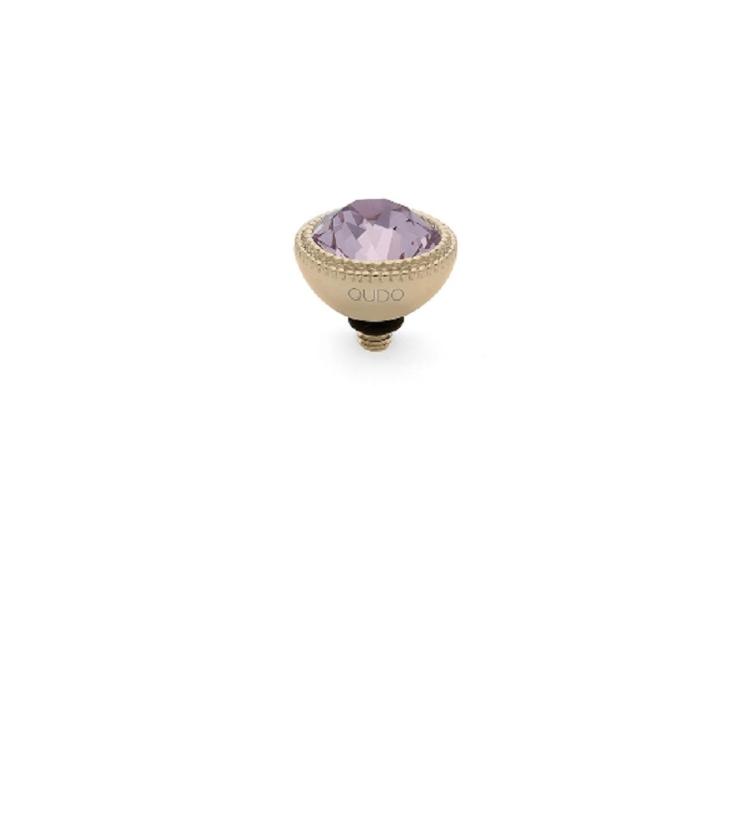 Qudo Fabero 11mm in edelstahl, gelb und rosé_light amethyst - 0