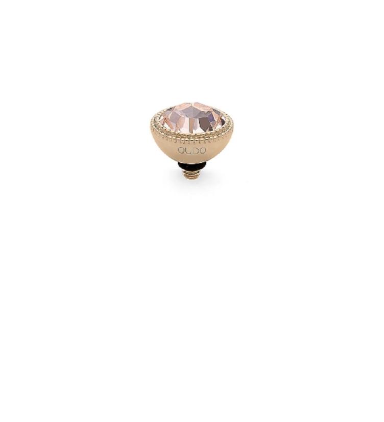 Qudo Fabero 11mm in edelstahl, gelb und rosé_gold quarz - 0