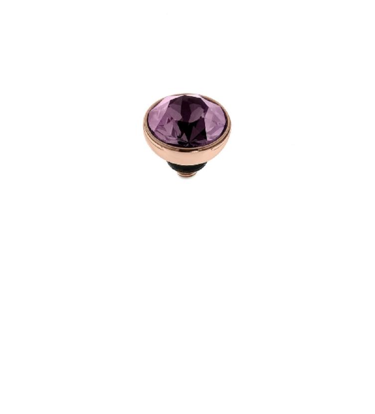 Qudo Bottone Edelstahl_gelb_rosé_amethyst - 1