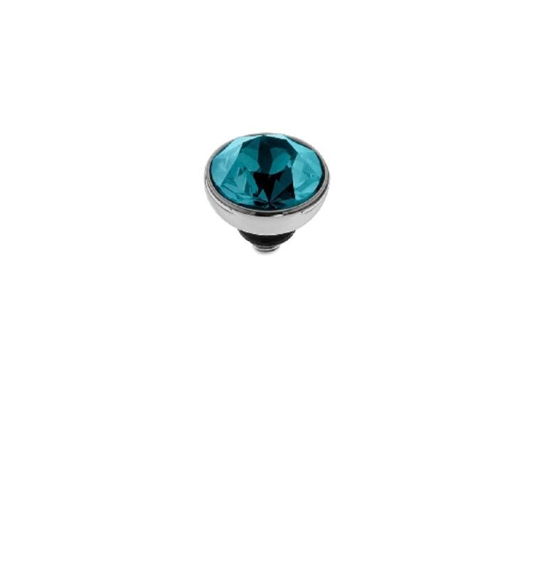 Qudo Bottone Edelstahl_gelb_rosé blue zircon