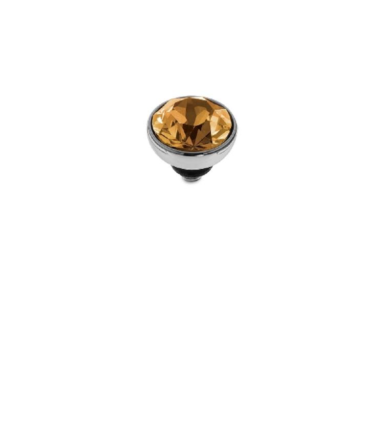 Qudo Bottone Edelstahl_gelb_rosé_topaz