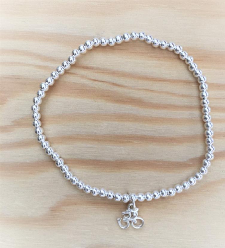 esha jewel Arrmband OM Silber 925