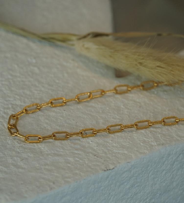 Pink Sand Halskette brass silber gelb vergoldet - 1