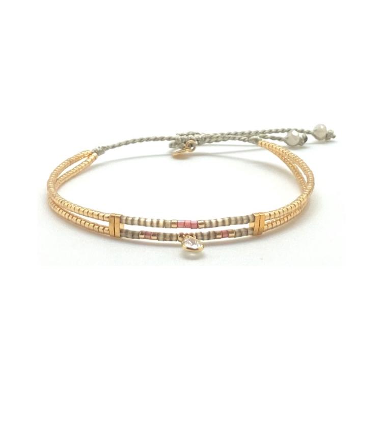 SUENIA ZURICH Armband Hazelnut