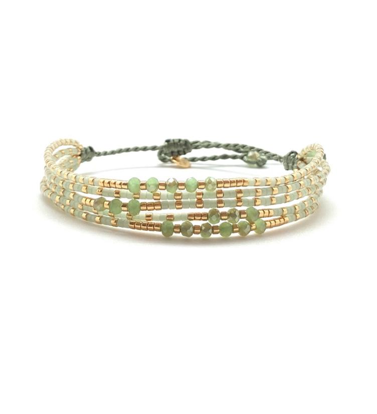 SUENIA ZURICH Armband Pistachio