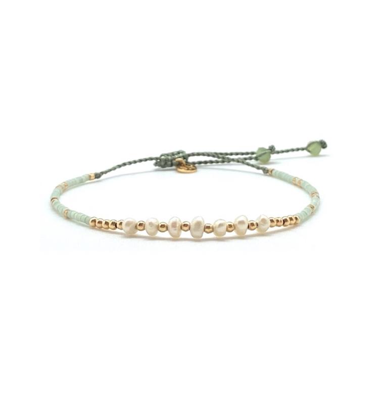 SUENIA ZURICH Armband Pistachio