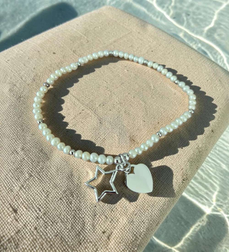 Esha jewel Fusskette Elast