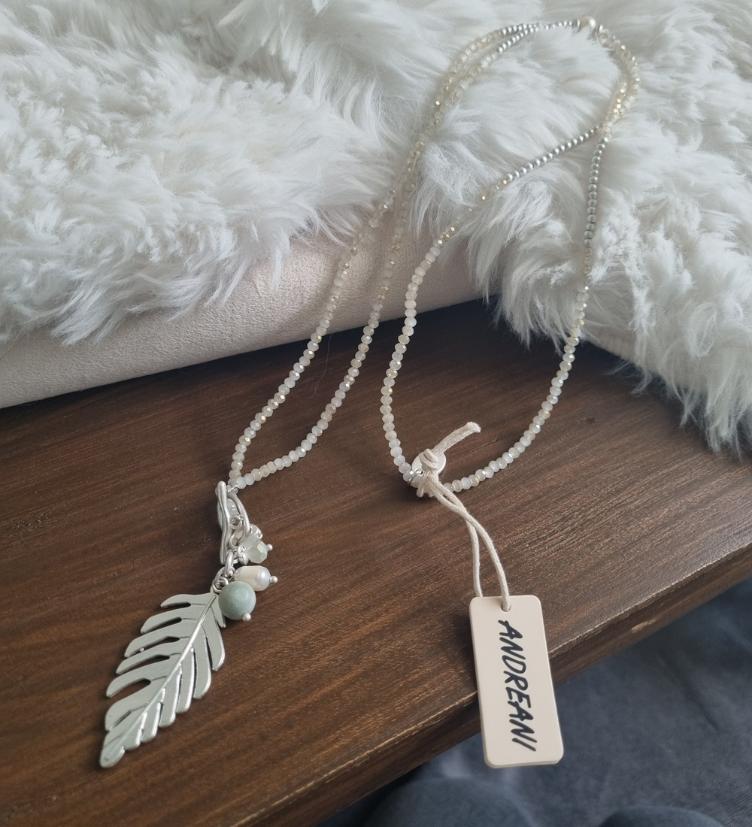 Andreani Halskette Süsswasserperlen